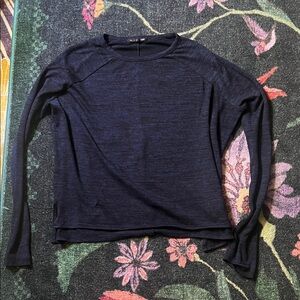 Rag & Bone Midnight Long Sleeve Top